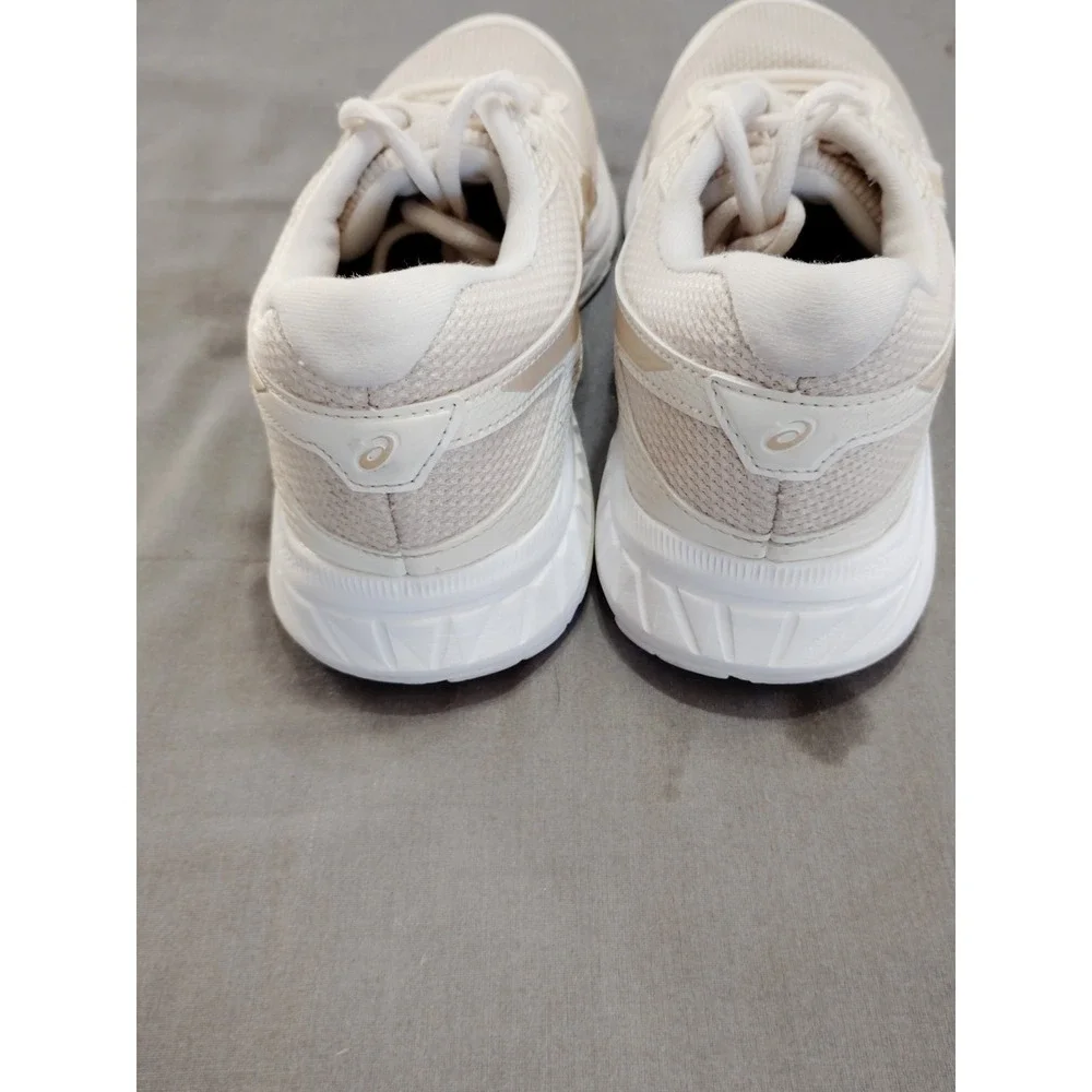 EUC Asics‎ Gel Contend 6 Twist Running Training Sneakers 1012A671 Beige Women 8